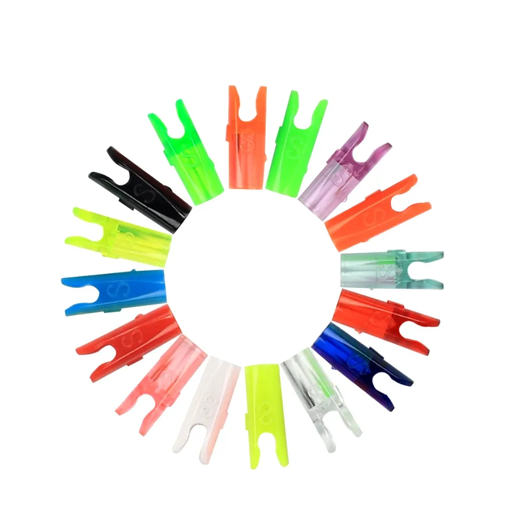 Nock simetrico - S (4.2mm) (Rosado, Transparente)