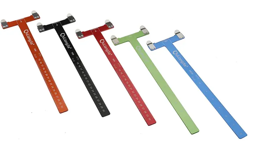 Regla T (square) (Rojo)